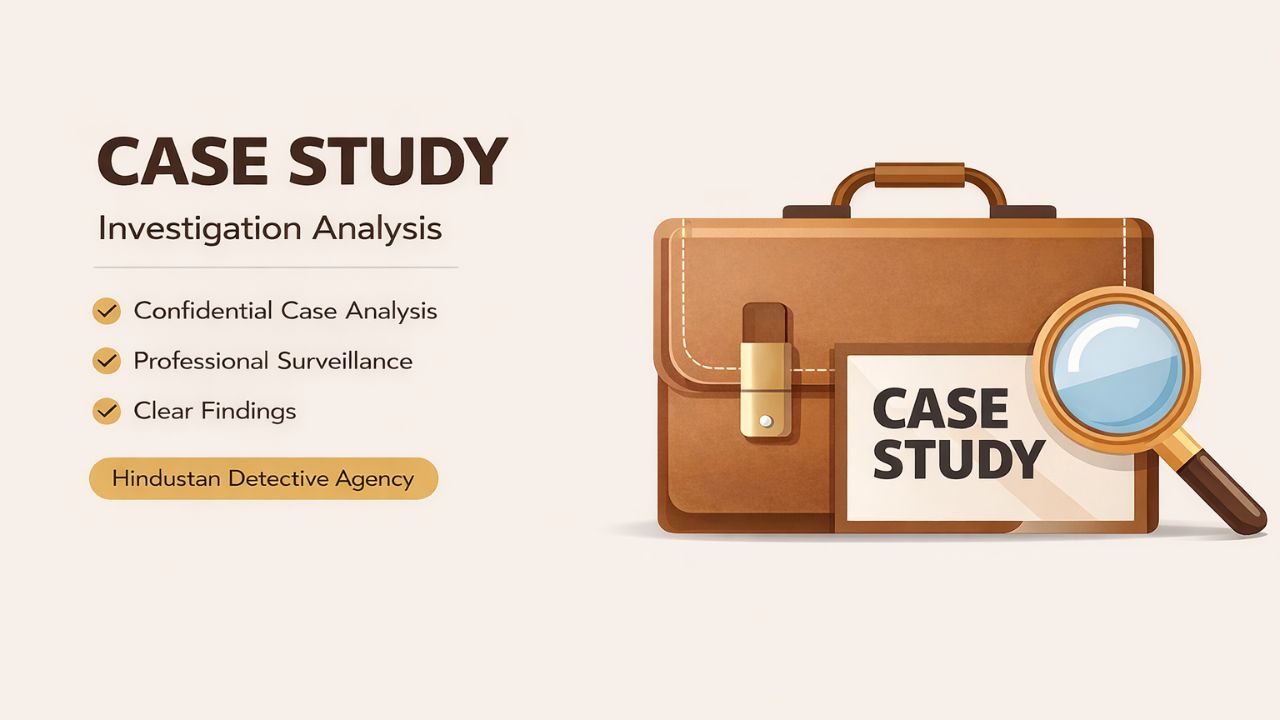 Hindustan Detective agency Case Studies