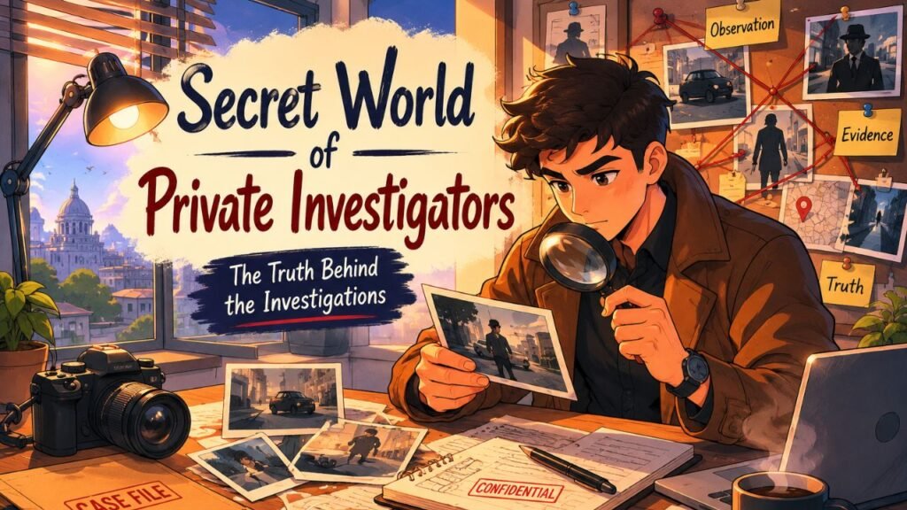 Secret World of Private Investigators and how professional investigations work