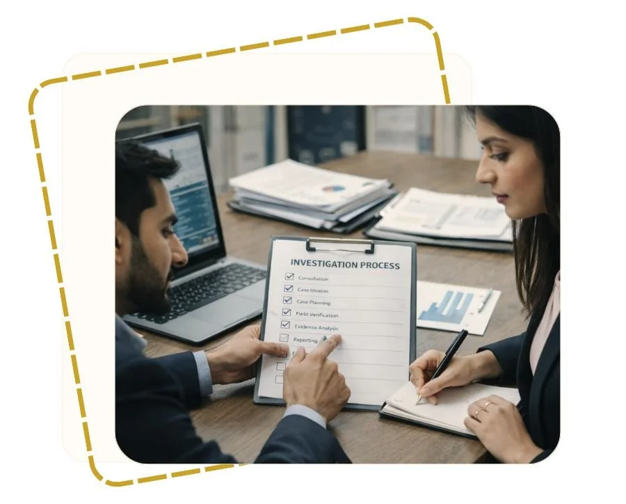 PROCESS STEPS - detective agency in patna investigation process discussion